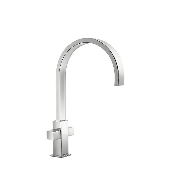 TOP-TRES 108498 Grifo Fregadero Vertical Caño de 35x15 mm