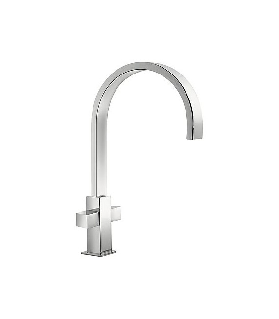 TOP-TRES 108498 Grifo Fregadero Vertical Caño de 35x15 mm