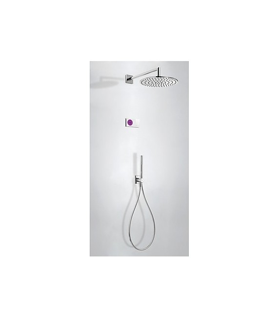 TRES 09286558 Kit electrónico de Ducha termostático Empotrado