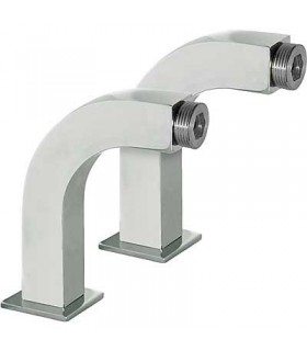 TRES 29987002 Codo Adaptador BañoDucha Con silenciador