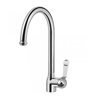 TOP-TRES 130432 Grifo fregadera Vertical con rociador extraíble