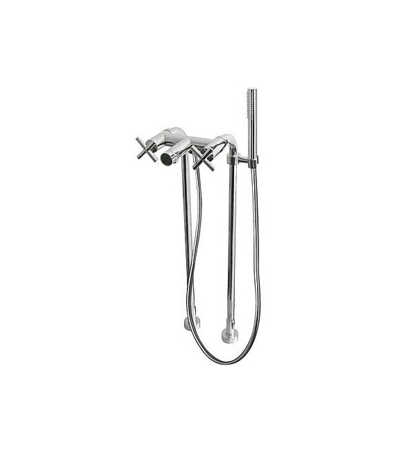 BIMAX-TRES 163194 Grupo Bañera con tomas a suelo Ducha de mano Antical