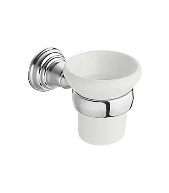 TRES 12463612 Portavasos de Pared cerámico