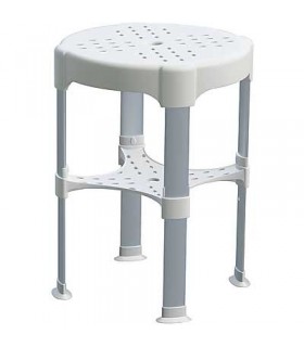 TRES 03463629 Taburete de baño ajustable