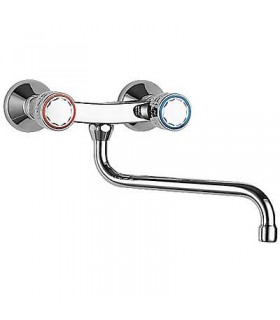 ESE-23 123310 Grupo Fregadero Pared Distancia a Pared de 260 mm.