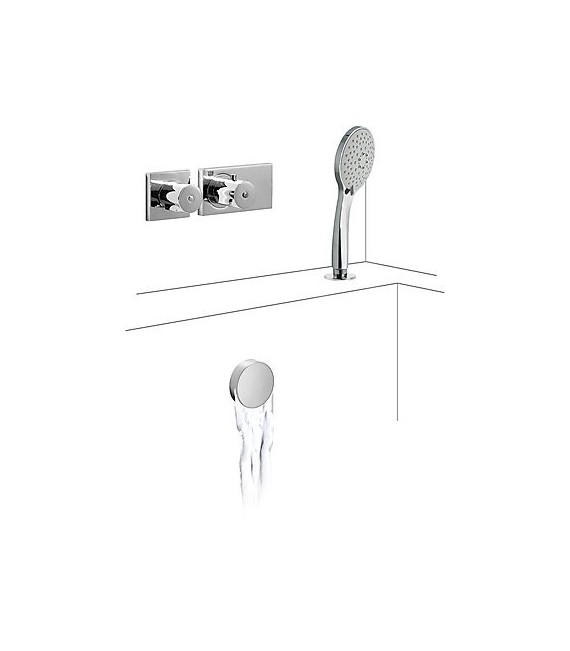 TRESMOSTATIC 20735207 Kit de Bañera termostático Empotrado