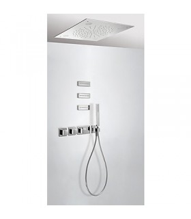 TRESMOSTATIC 20725304 Kit Ducha termostático Empotrado CROMOTERAPIA