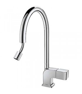 CUB-TRES 187444 Grifo Fregadero Vertical con rociador extraíble