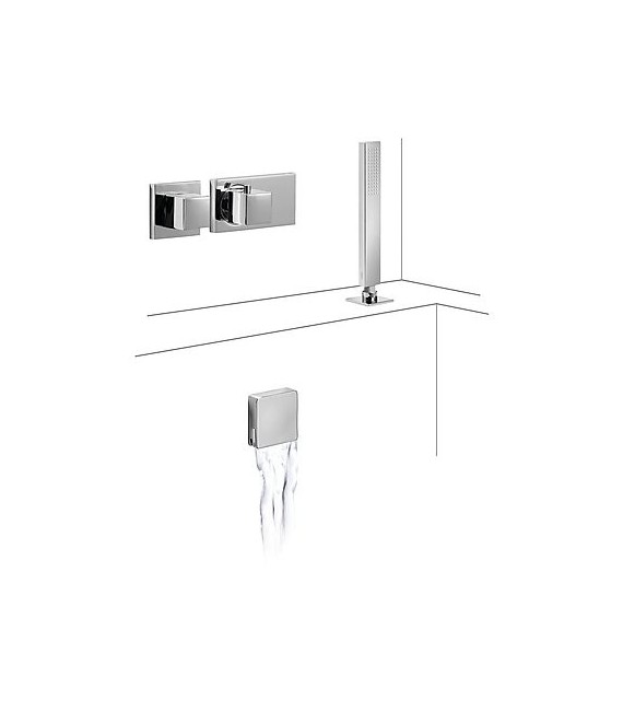 TRESMOSTATIC 20725207 Kit de Bañera termostático Empotrado