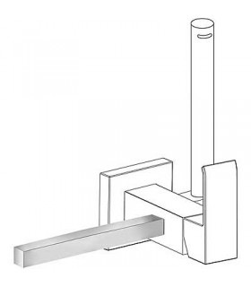 TRES 03412402 Accesorio Portatoallas Cuadrado 180 mm.