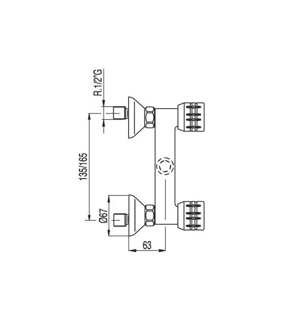 ESE-23 123167 Grupo Ducha Ducha antical