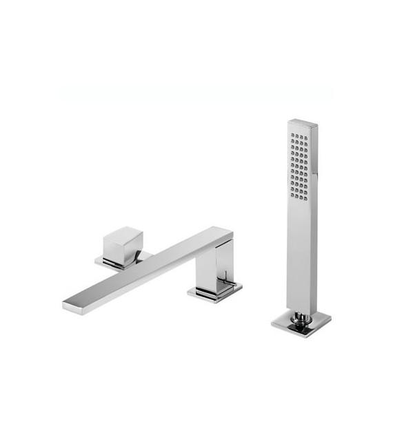 SLIM-TRES 20216102 Grifo Bañera de Repisa con Ducha Antical