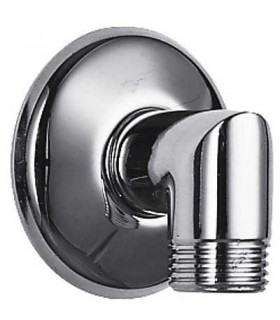 TRES 134873 Codo toma Pared para flexo Toma agua 1/2"