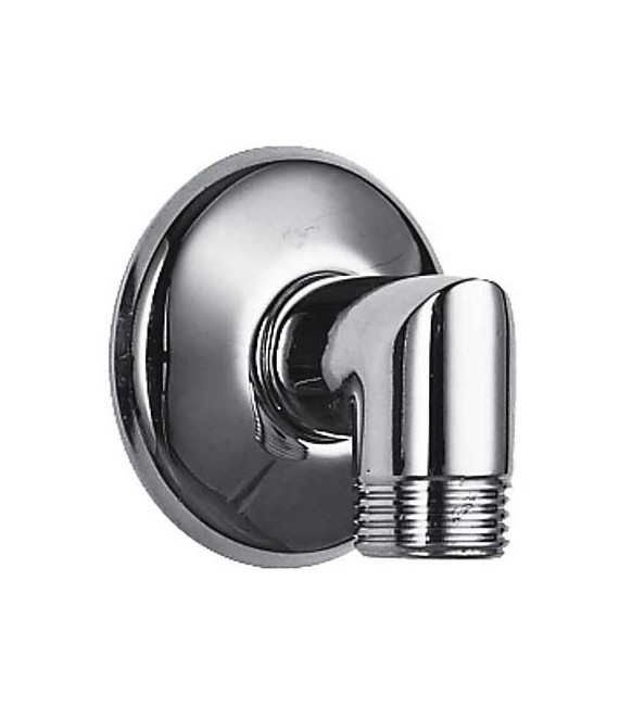 TRES 134873 Codo toma Pared para flexo Toma agua 1/2"