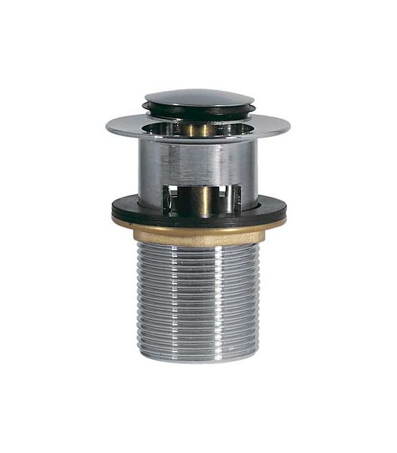 TRES 13454190 Válvula Lavabo con rebosadero Tapón Ø 37 mm