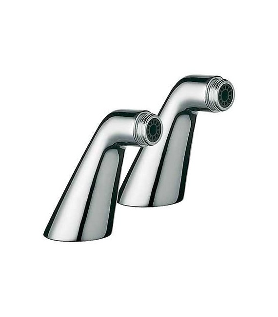 TRES 134871 Codo Adaptador Baño-Ducha Con silenciador