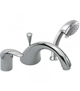 MONO-TRES 2000 172145 Grifo Bañera de Repisa Ducha masaje.