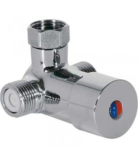 TRES 19250730 Mezclador De 2 Aguas Con Tubos Flexibles