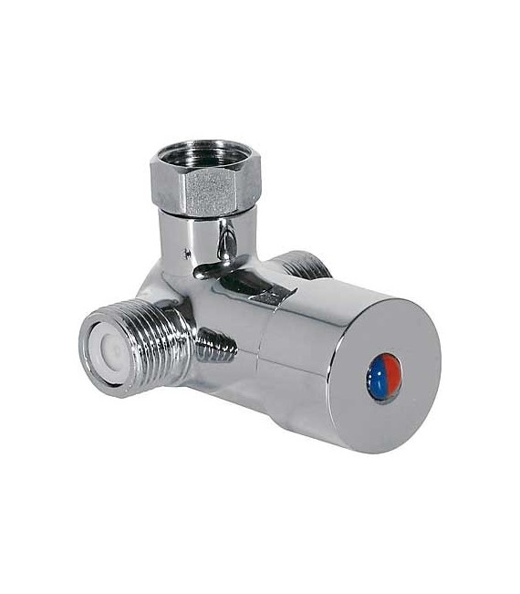 TRES 19250730 Mezclador De 2 Aguas Con Tubos Flexibles