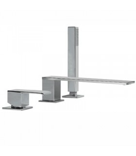 CUADRO-TRES 00616103 Grifo Bañera de Repisa con Ducha Antical