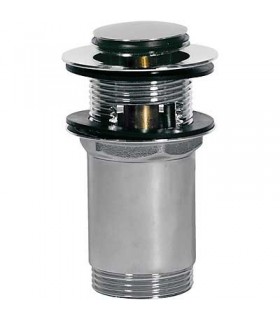 TRES 13454110 Válvula Lavabo con rebosadero Tapón Ø 37 mm