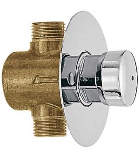 TEMPO-TRES 01220801 Grifo de urinario para Empotrar rosca macho 1/2" G.