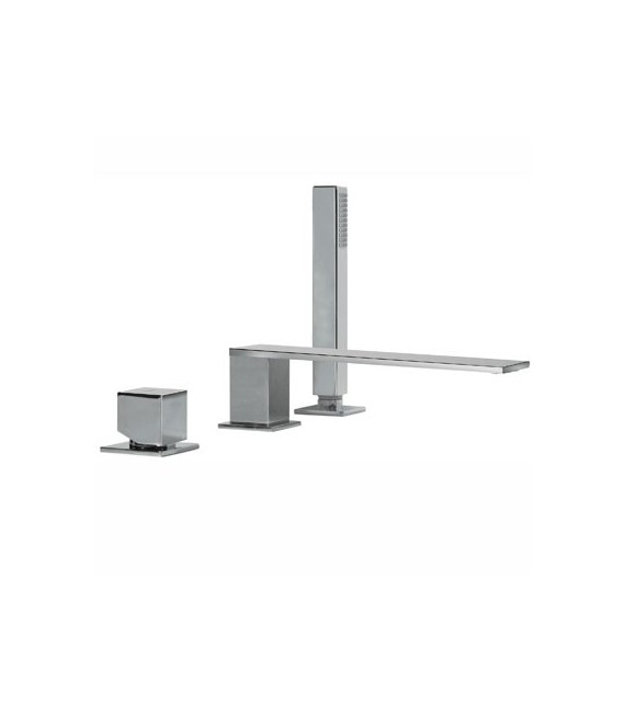 CUADRO-TRES 00616104 Grifo Bañera de Repisa con Ducha Antical