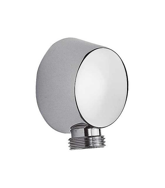 TRES 134757 Codo toma Pared para flexo Toma agua 1/2"