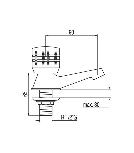 ESE-23 123100F Grifo Lavabo