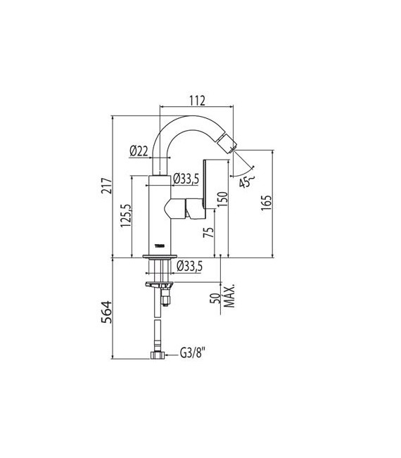 LOFT-TRES 20022401 Grifo Bidé