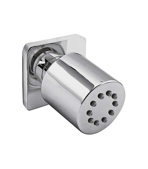 TRES 29951502 Ducha lateral antical LOFT Latón con válvula de retorno