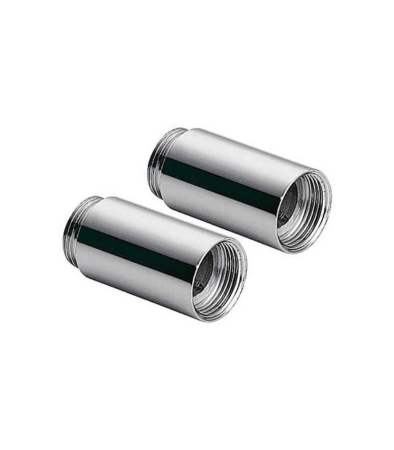 TRES 9134872 Alargadera Pared Adaptador BañoDucha Con silenciador