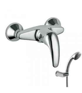 MONO-TRES 2000 172367 Grifo Ducha Ducha Antical y flexo doble engatillado