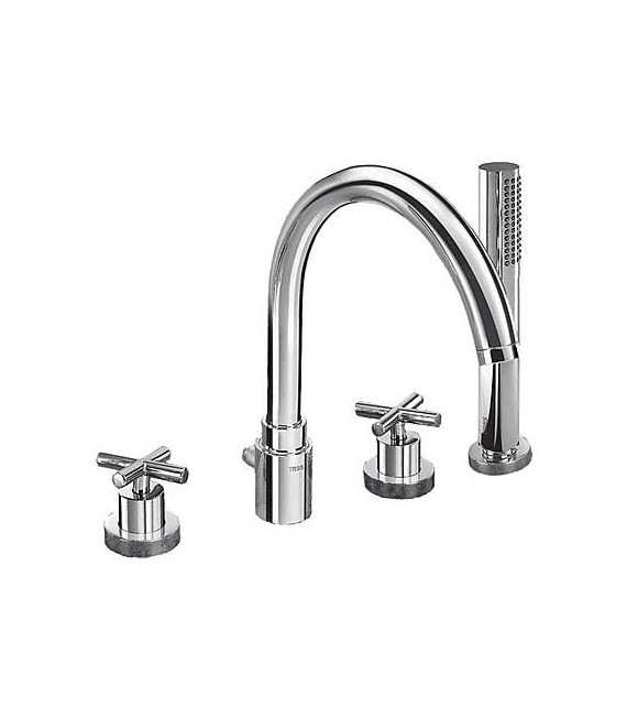 BIMAX-TRES 163145 Batería Bañera de Repisa Ducha Antical