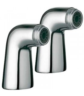 TRES 134870 Codo Adaptador Baño-Ducha Con silenciador