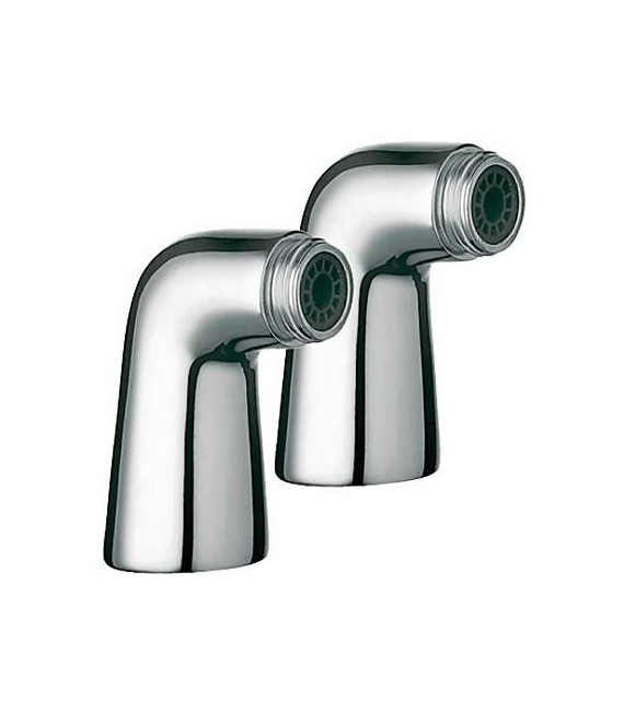 TRES 134870 Codo Adaptador Baño-Ducha Con silenciador