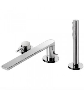 MAX-TRES 06216102 Grifo Bañera de Repisa con Ducha Antical