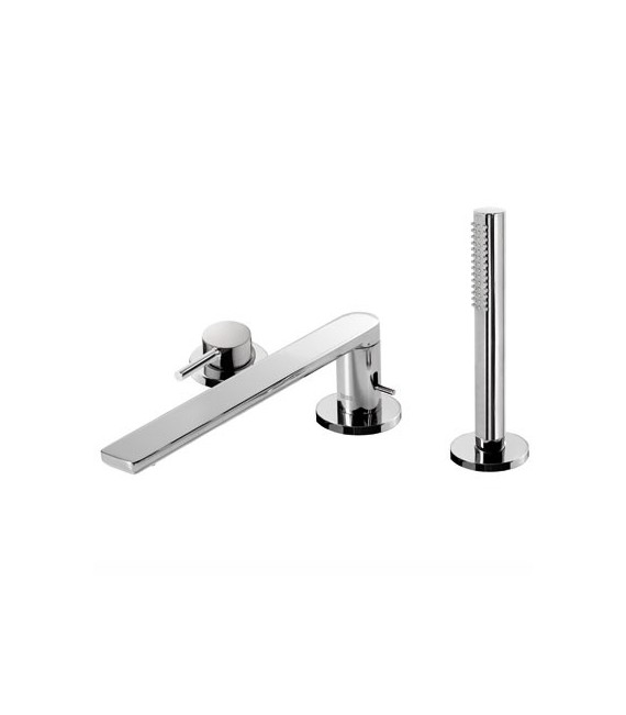 MAX-TRES 06216102 Grifo Bañera de Repisa con Ducha Antical