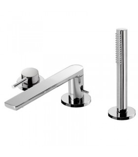 MAX-TRES 06216103 Grifo Bañera de Repisa con Ducha Antical