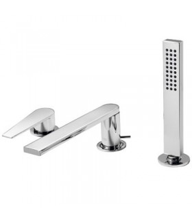 CLASS-TRES 20516101 Grifo Bañera de Repisa CLASS con Ducha Antical