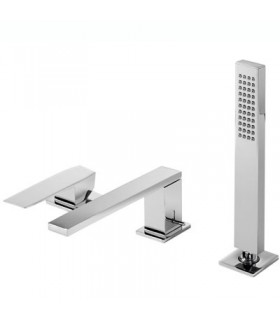 SLIM-TRES 20216103 Grifo Bañera de Repisa con Ducha Antical