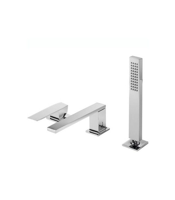 SLIM-TRES 20216103 Grifo Bañera de Repisa con Ducha Antical