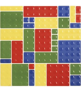 PLAY Mosaico Cerámica 6 piezas