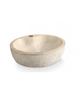 SANTORINI Lavabo Piedra Beige