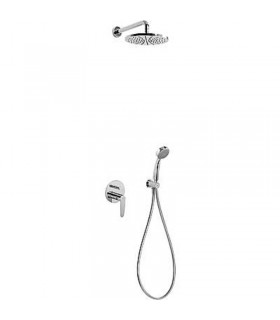 FLAT-TRES 20418002 Kit Ducha Grifo Empotrado FLAT