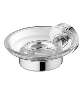 IDEAL STANDARD A9123AA Iom Jabonera Cristal Transparente-Cromo