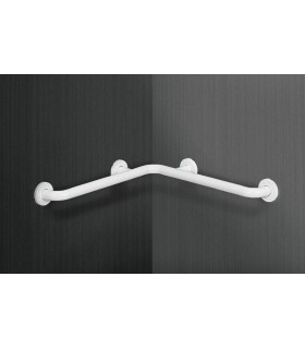 PRESTOBAR 155 Barra Angulo Horizontal 775x775 Nylon Blanco