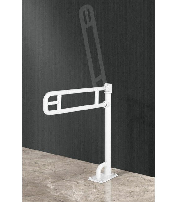 PRESTOBAR 175 Barra Abatible Suelo 800 Nylon Blanco