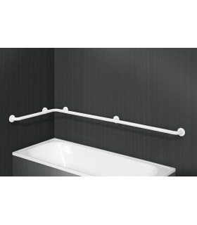 PRESTOBAR 185 Barra Bañera Horizontal Nylon Blanco