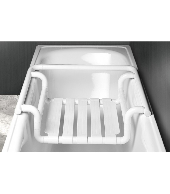 PRESTOBAR 230 Asiento Bañera Nylon Blanco